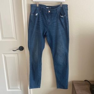 Old Navy - Super Skinny Mid Rise Jeans - Size 14 long